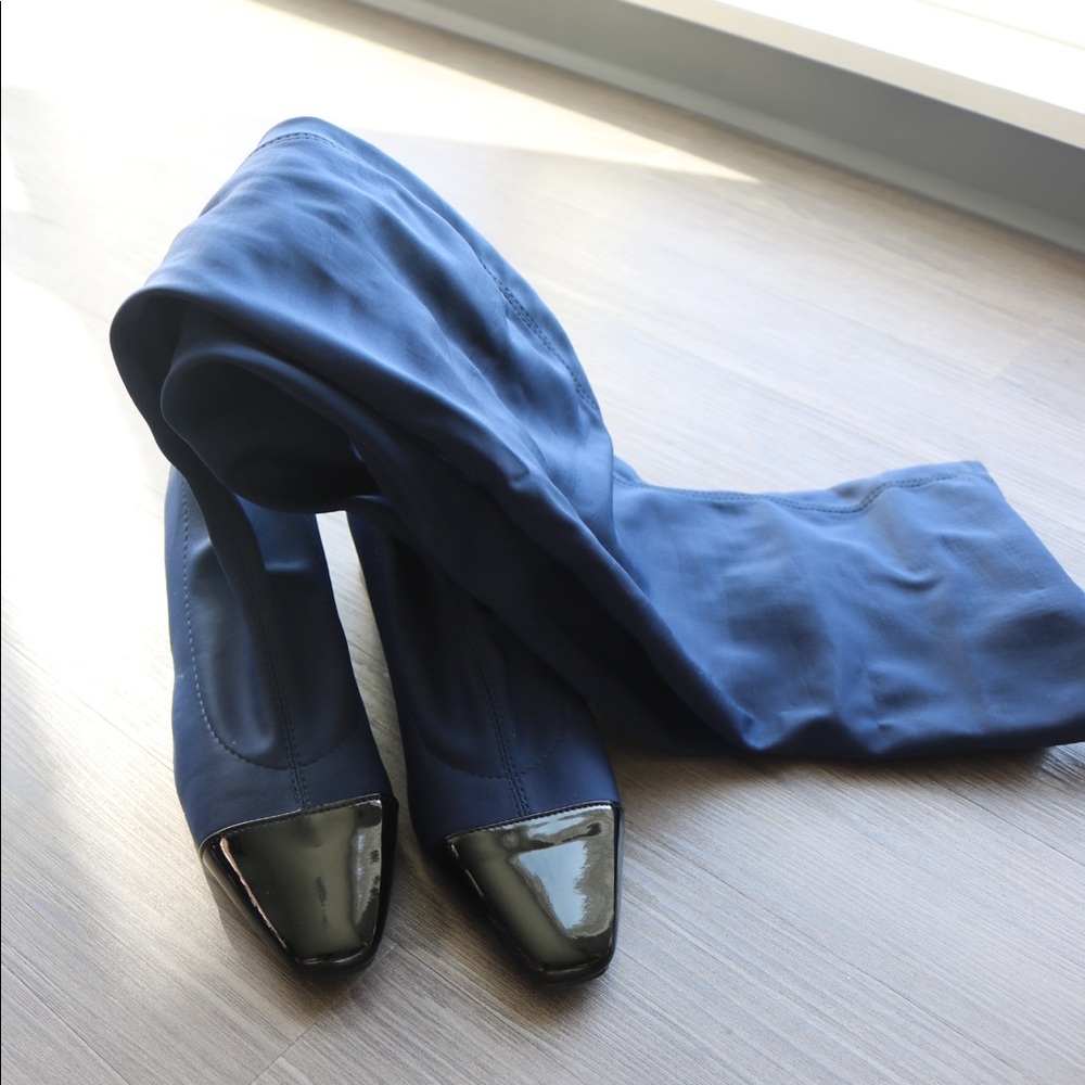 Zara OTK Spandex Boots